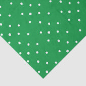 Pfosten aus Grün und Weiß Seidenpapier (Detail)