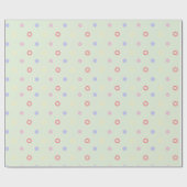 Pfosten für den Pastellkreis Geschenkpapier (Flach)