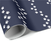 Pfosten für Hunde drucken Packpapier (Rolleneckpunkt)