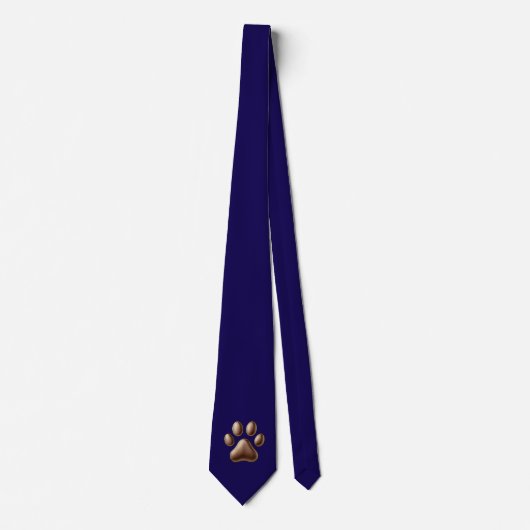 Pfosten Print, Pet Lover Neck Tie Krawatte (Vorderseite)