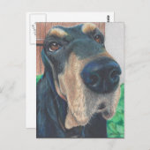 Pfostenkarte Postkarte (Vorne/Hinten)