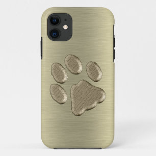 Pfötchen gold *-* Case-Mate iPhone hülle