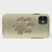 Pfötchen gold *-* Case-Mate iPhone hülle (Rückseite (Horizontal))