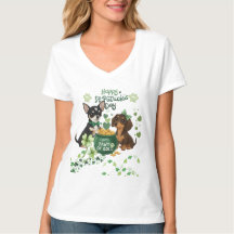 Pfote aus Gold St. Patricks Tag