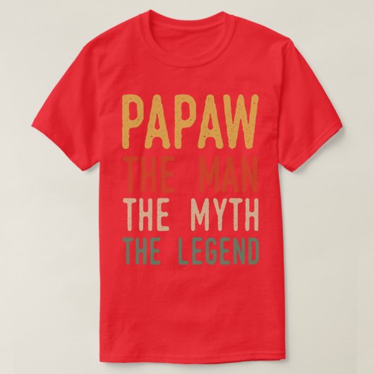 Pfote den Mann der Legende T-Shirt (Design vorne)