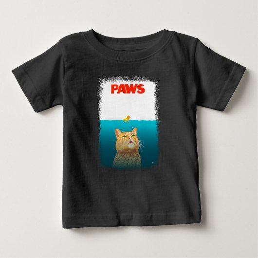 Pfoten! Baby T-shirt (Vorderseite)