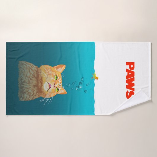 Pfoten! Badehandtuch (Badehandtuch)