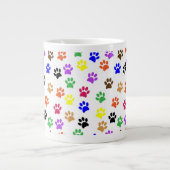 Pfoten für eine Cupa Pause! Jumbo-Tasse (Vorderseite)