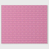 Pfoten für Hunde und Candy Cane Pattern Geschenkpapier (Flach)