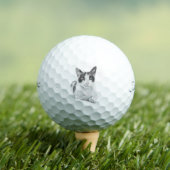 Pfoten-Halfton Golfball (Insitu T-Shirt)