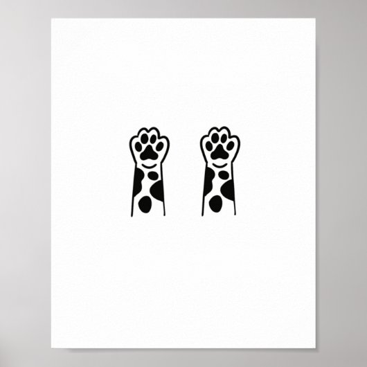 Pfoten hoch, Pfoten Thema Poster (Vorne)