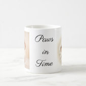 Pfoten in Time Kaffee Tasse (Mittel)