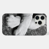 Pfoten iPhone Hülle (Rückseite (Horizontal))