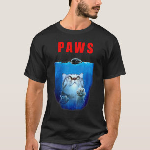 Pfoten Katze Und Maus Süßes Kätzchen  Katzen Parod T-Shirt