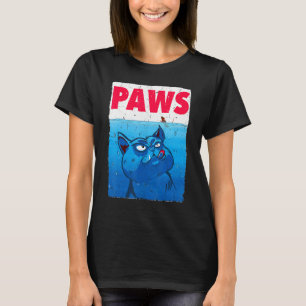 Pfoten Katze und Maus Top Niedliche Katze Parodie