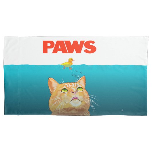 Pfoten! Kissenbezug (Vorderseite-Links)