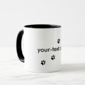 pfoten - paws tasse (Vorderseite Links)