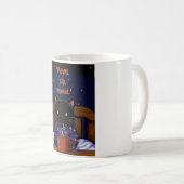 Pfoten, Schluck, wiederholen Kaffeetasse (VorderseiteRechts)