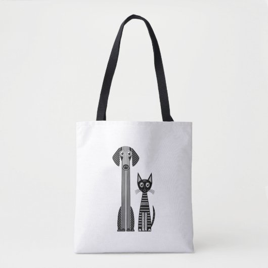 Pfoten & Schnurrhaare Tasche (Vorderseite)