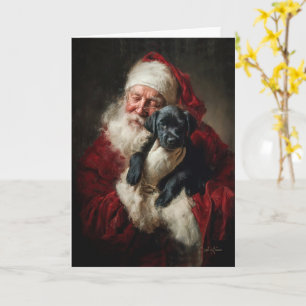 Pfoten und Claus Karte