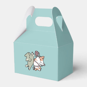 Pfoten und Spielen – Bezaubernde Katzenillustratio Geschenkschachtel