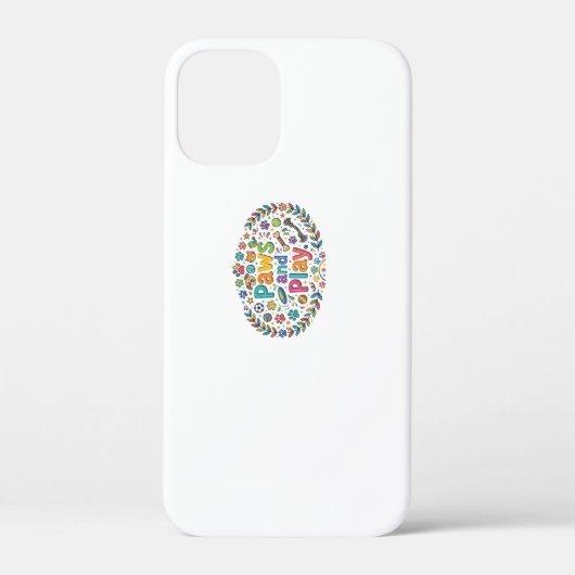 Pfoten und Spielen Case-Mate iPhone Hülle (Rückseite)