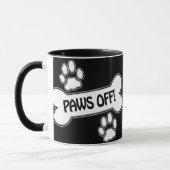 Pfoten weg! - Tasse (Links)