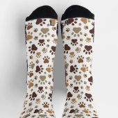 Pfotenabdruck-Socken Socken (Oben)