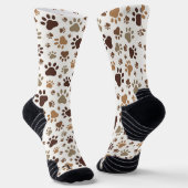 Pfotenabdruck-Socken Socken (Gewinkelt)