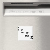 Pfotenbild Magnet (In Situ (Geschirrspüler))
