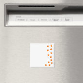 Pfotendruck - Fügen Sie Ihren eigenen Namen oder I Magnet (In Situ (Geschirrspüler))