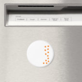 Pfotendruck - Fügen Sie Ihren eigenen Namen oder I Magnet (In Situ (Geschirrspüler))