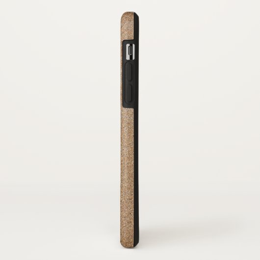 Pfotendrucke in Sand Case-Mate iPhone Hülle (Hinten/Links)