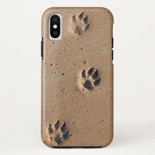 Pfotendrucke in Sand Case-Mate iPhone Hülle