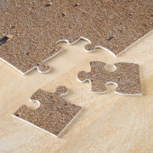 Pfotendrucke in Sand Puzzle (Seite)