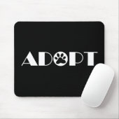 Pfotenhund adoptiert mousepad (Mit Mouse)