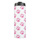 Pfotenmuster Thermosbecher (Vorderseite)