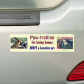 Pfotenrolle Autoaufkleber (Auf Auto)