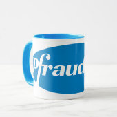 Pfraudster - Parody (Classic) für das Pfizer-Logo Tasse (Vorderseite Links)