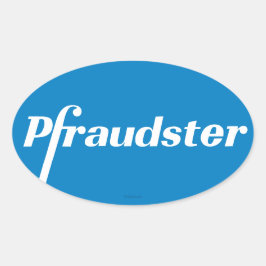 Pfraudster - Pfizer Classic Logo Parody Stickers