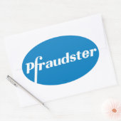 Pfraudster - Pfizer Classic Logo Parody Stickers (Umschlag)