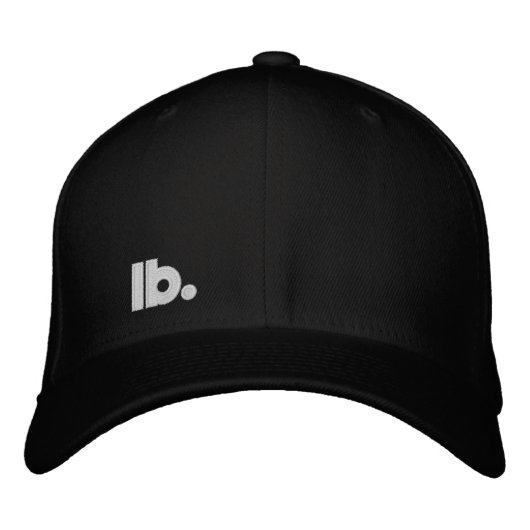 Pfund-Flex Bestickte Baseballkappe (Vorderseite)