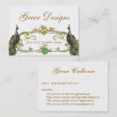 Pfund- und Goldgeschäft/Profil/ Visitenkarte (Vorne/Hinten)