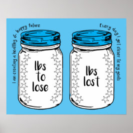 Pfund verlorene Beweglichkeit des Schlankheitsklub Poster