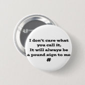 Pfund-Zeichen Button (Vorne & Hinten)