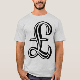 Pfund-Zeichen T-Shirt