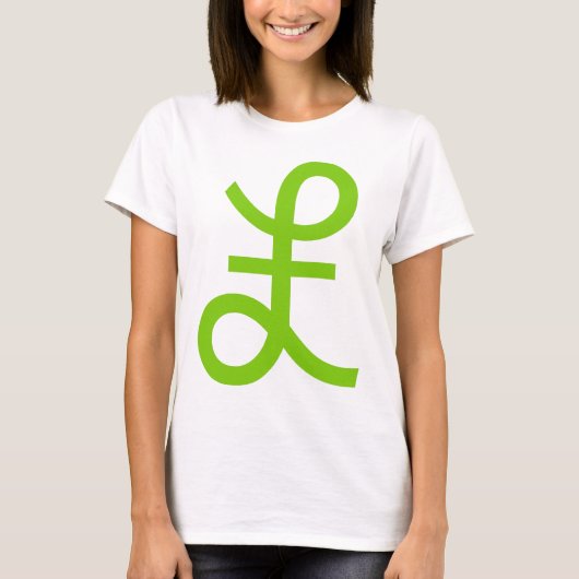 Pfund-Zeichen T-Shirt (Vorderseite)