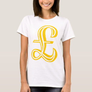 Pfund-Zeichen T-Shirt