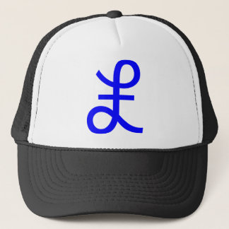 Pfund-Zeichen Truckerkappe