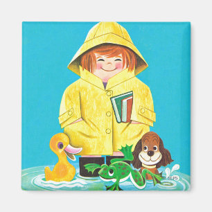 Pfützen des Spaßes Magnet